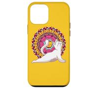 Yoga meditations chakras mandalas Cat Pilates Case for iPhone 12 mini