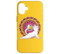 Yoga meditations chakras mandalas Cat Pilates Case for iPhone 16 Plus