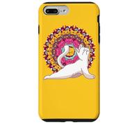 Yoga meditations chakras mandalas Cat Pilates Case for iPhone 7 Plus/8 Plus