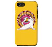 Yoga meditations chakras mandalas Cat Pilates Case for iPhone SE (2020) / 7/8