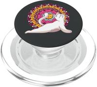 Yoga meditations chakras mandalas Cat Pilates PopSockets PopGrip for MagSafe