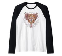 Yoga meditations chakras mandalas Sloth Raglan Baseball Tee