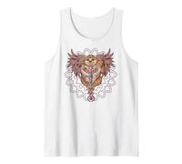Yoga meditations chakras mandalas Sloth Tank Top