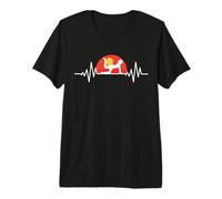 Yoga meditations Heartbeat Contrology Pilates Premium T-Shirt