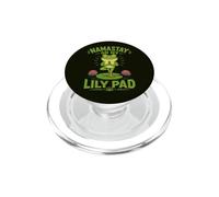 Yoga meditations "NAMASTAY-ON-MY" Zen-Yoga Pilates Frog PopSockets PopGrip for MagSafe