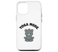 Yoga Mode Funny Cute Bear Kawaii Yoga Bear Stress Free Case for iPhone 12/12 Pro