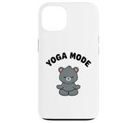 Yoga Mode Funny Cute Bear Kawaii Yoga Bear Stress Free Case for iPhone 13