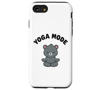 Yoga Mode Funny Cute Bear Kawaii Yoga Bear Stress Free Case for iPhone SE (2020) / 7/8
