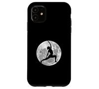 Yoga Moon Reverse Warrior Pose Acro Yoga Silhouette Case for iPhone 11