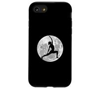 Yoga Moon Reverse Warrior Pose Acro Yoga Silhouette Case for iPhone SE (2020) / 7/8