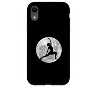 Yoga Moon Reverse Warrior Pose Acro Yoga Silhouette Case for iPhone XR
