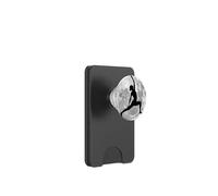 Yoga Moon Reverse Warrior Pose Acro Yoga Silhouette PopSockets PopWallet for MagSafe