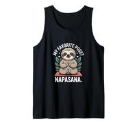 Yoga My Favorite Pose Napasana Sloth Tank Top