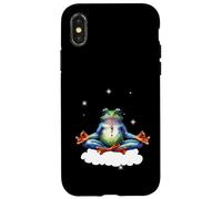 Yoga OM Frog Yogi Frogs Meditation Meditation Case for iPhone X/XS