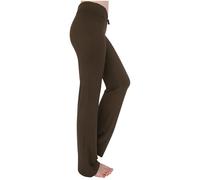 Yoga Pants for Women UK Sale Clearance,High Waist Flare Leggings Ladies Bootcut Wide Leg Bottoms Stretch Bootleg Drawstring Loose Fit Workout Gym Joggers Casual Lounge Wear Work Flare Trousers
