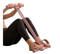 Yoga Pedal Puller Device | Fitness Equipment for Home and Gym | Foot Resistance Band with Handle | for Men, Adults, Youth, Sportsmen, Bodybuilders and