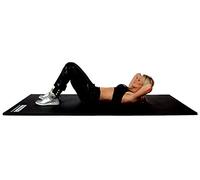 Yoga/Pilates Gym Fitness MULTI MAT - BLACK 2000mm x 1000mm x 25mm