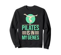 Yoga Pilates Is In My Genes Funny Yoga Sweatshirt