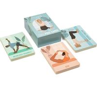 Myga Yoga Pose Cards - 70 Exercise Cards for Yoga, Fitness & Full Body Training - Workout Deck to Improve Health & Flexibility - Ideal for Beginners to Advanced Yogis - Great for Home, Gym & Travel