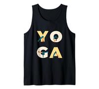 Yoga Pose Fitness Exercise Hatha Yoga Gift Zen Meditation Tank Top
