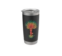 Yoga Pose Women Tree Roots Stainless Steel Insulated Tumbler