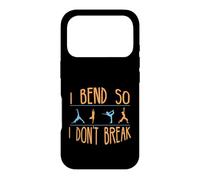 Yoga Poses I Bend So I Don't Break Healthy Lifestyle Yoga Case for iPhone 17 Pro