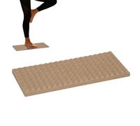 Yoga Practice Board - Mindfulness Indoor Fitness | Relaxation Spike with Stimulation, Meditation Support Tool for Balance Training, Wooden Exercise Equipment