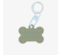 Yoga Pug Printing Bone Shape Dog Tags Double Sided Personalized Pet Pendants for Dogs and Cats