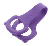 Yoga Resistance Band High Elasticity Stretching Strap for Fitness | Tpe Material, Lightweight Portable Design, Purple Finish, Yoga and Stretching Use, Strength Training Support