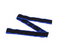 Yoga resistant Band Latin Dance Elastic Stretching Belt Fitness Exercise Pulling Strap for Ballet Dance Gymnastics Training (Blue)