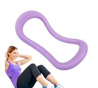 Yoga Ring - Pilates Resistance Rings, Portable Exercise Circle, Muscle Toning Accessory, Balance Aid Tool, Strength Conditioning Gear, | Ergonomic Training with postre Assistance for Deep Stretching