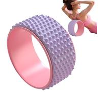Yoga Roller,Yoga Wheel for Back Stretching | Deep Tissue Massage Equipment for Enhances Flexibility Sports Performance Outdoors Home Gym Exercise Workout Beginners