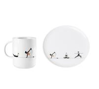 Yoga set of 2 wheels