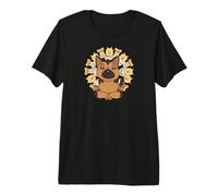Yoga Shirt Mandalas Meditation German Shepherds Dog Premium T-Shirt