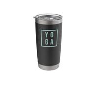 Yoga Simple Motivational Mindfulness Stainless Steel Insulated Tumbler