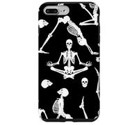 yoga skeletons bones anatomy skull creepy macabre sinister Case for iPhone 7 Plus/8 Plus