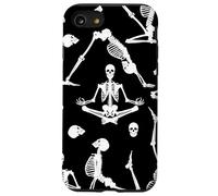 yoga skeletons bones anatomy skull creepy macabre sinister Case for iPhone SE (2020) / 7/8