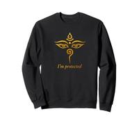 Yoga Statement - I am protected Sweatshirt