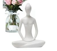 Yoga Statue - Meditation Yoga Pose Figurine | Zen Spiritual for Home, Living Room Shelf, Table Accents | Yoga Sculptures for Mindfulness, Relaxation, Spiritual Space, Interior Decorations