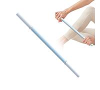 Yoga Stick - Silicone Stretching Massage Correction Rod, Back Alignment Training Pole with Non-Slip Handle | Flexibility Enhancer, Muscle Relief Tool