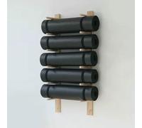Yoga Storage Shelf - Wall-Mounted Support for Yoga Mat and Accessories, Ideal for Home Gym Organization