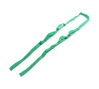 Yoga Strap Adjustable Yoga Stretch Strap Comfortable Multi-section Stretch Strap With Loop For Yoga, Pilates, Dance, Flexibility Training(Green)