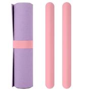 Yoga Strap for Mat,1 Pair Heavy-Duty Pad Wrap Slap - Yoga Mat Strap Slap Band - for Travel Workout Exercise Gym Home Fitness Outdoor