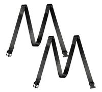 Yoga Strap - Length Adjustable Polyester Material, Buckle Secured Tension, Improves Flexibility, Supported Alignment Method, Extended Range, Supportive Stretching Aid |