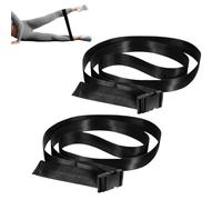 Yoga Strap, Pack of 2 Adjustable Fitness Accessories, Exercise Strap with Buckle - for Warming Up Strength Building and Daily Fitness