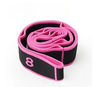yoga strap Yoga Stretch Belt Dance Gymnastics Training Elastic Resistance Pilates Exercise Pull for yoga practice(Color4)