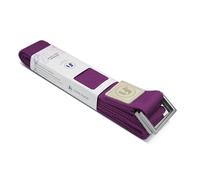 Yoga Straps 1.8M or 2.5M, Durable Cotton Yoga Straps for Stretching, Adjustable Yoga Belt Strap for Dance, Gym Workouts (GrapePurple, 1.8M 1PCS)