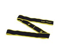 Yoga Stretch Assist Strap, Exercise Resistance Strap with 8 Numbered Loops, Resistance Band for Yoga Pilates Dance and Gymnastics Workout, Kids Dancing Assistance(Yellow)