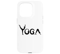Yoga Stretch/Power Yoga Pose/Nidra Meditation Yoga Case for iPhone 15 Pro