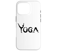 Yoga Stretch/Power Yoga Pose/Nidra Meditation Yoga Case for iPhone 16 Pro